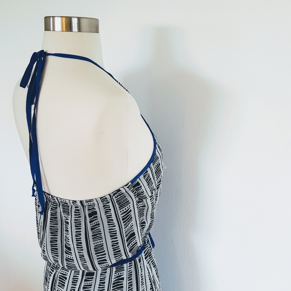 Mossimo | Modern Print Halter Dress - Sz M - Picture 6 of 7